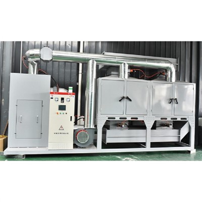 Система сотового активированного угля с фиксированным слоем и система каталитического окисления