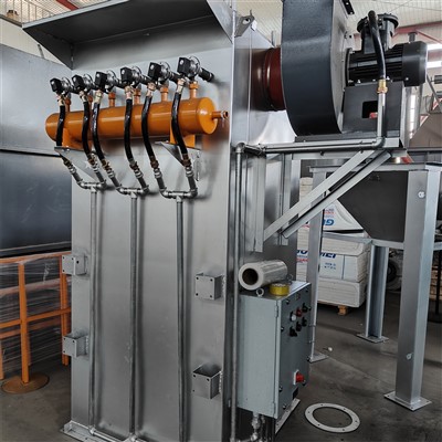 Взрывозащищенный рукавный пылесборник-